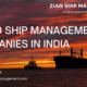 Top 10 Ship Management Companies in India